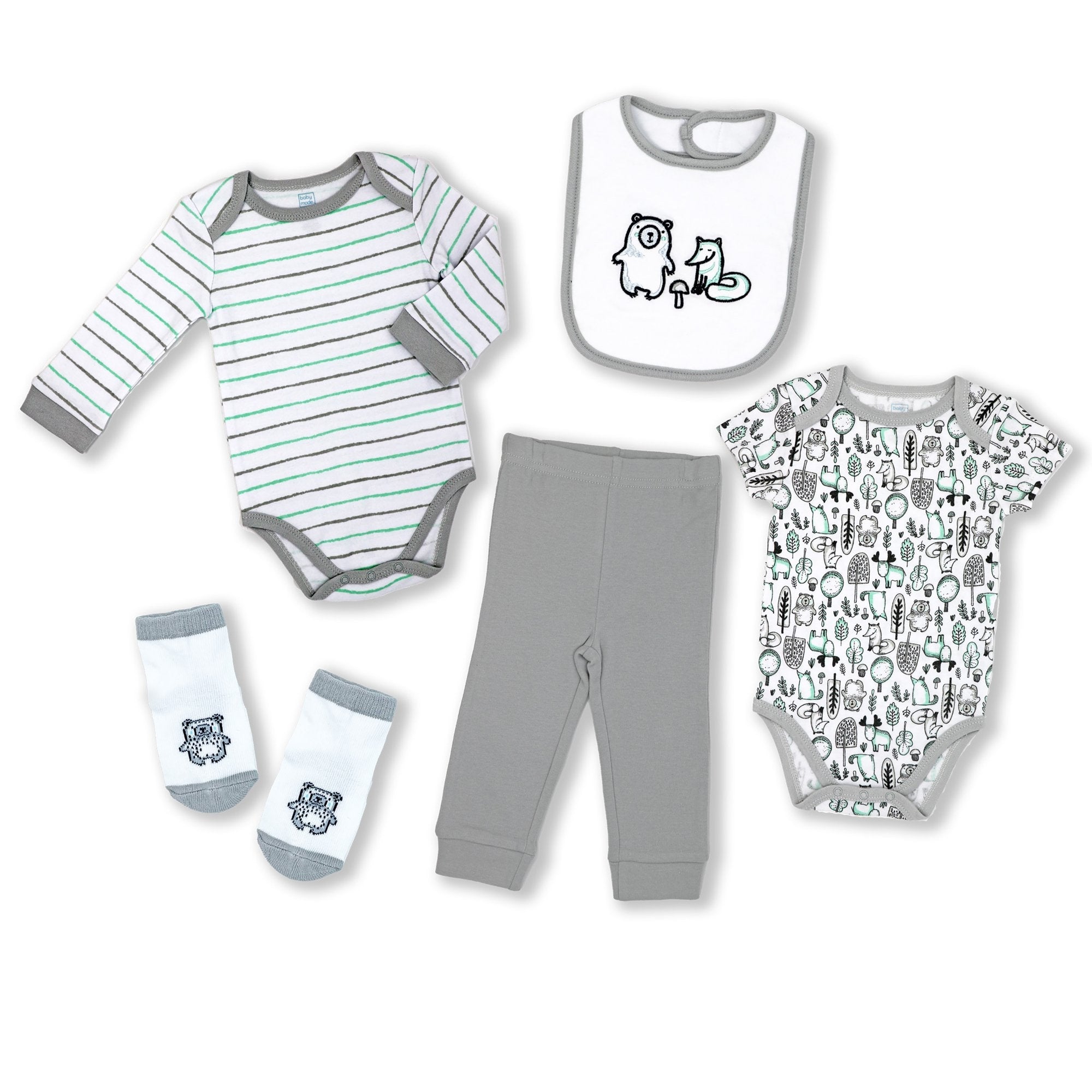 28 Piece Baby Infant Apparel Layette Gift Set, NB-3M