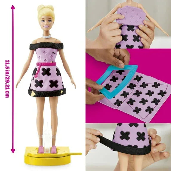 Play-Doh Barbie Designer Fashion Show Playset, Make Doll Clothes, Holiday Gifts for Girls & Boys 5 and up - USA MEGA SHOP