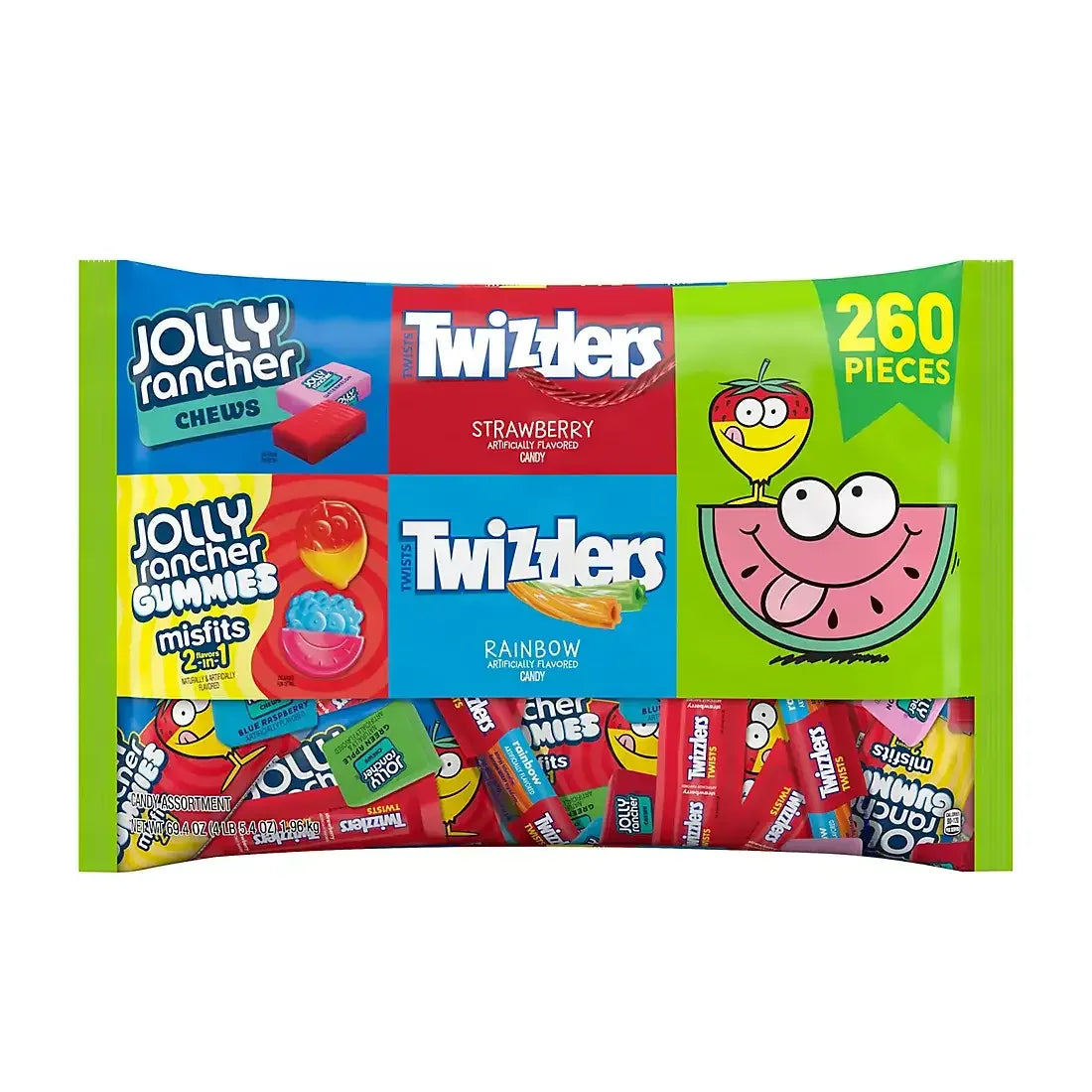 Twizzler & Jolly Rancher Variety Bag, 260 pc. - USA MEGA SHOP