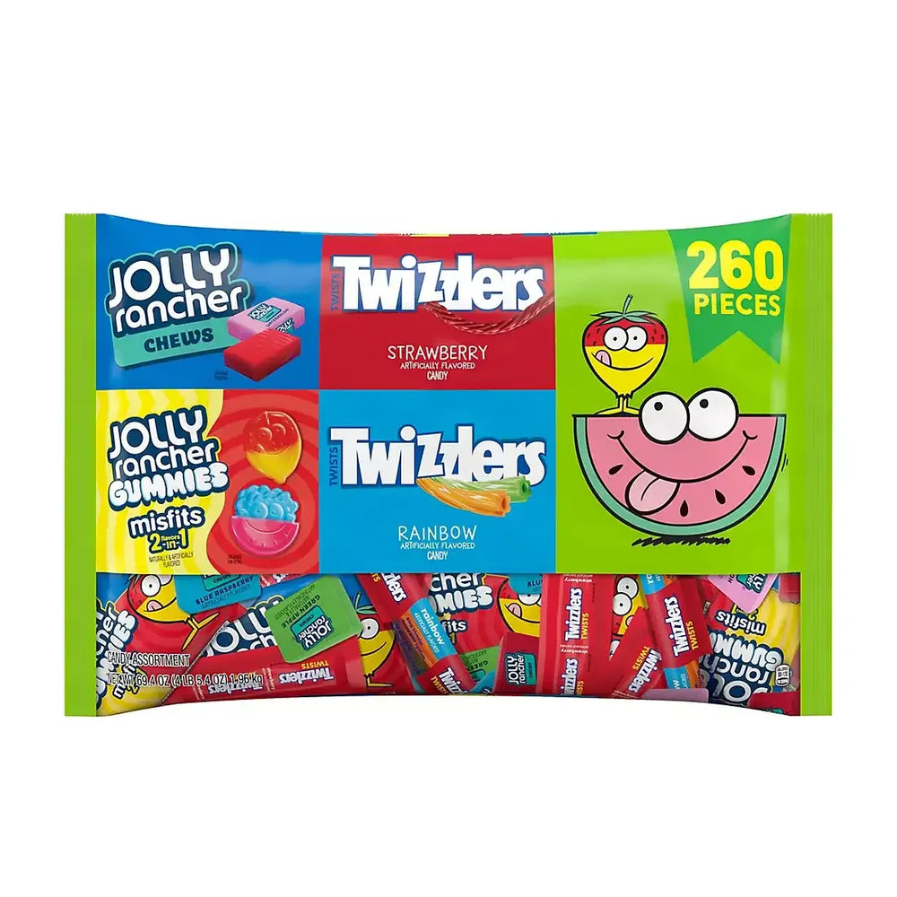 Twizzler & Jolly Rancher Variety Bag, 260 pc. - USA MEGA SHOP