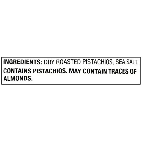 Great Value Roasted & Salted, No Shell Pistachios, 12 oz Resealable Bag