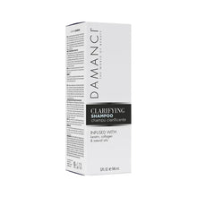 Damanci clarifying shampoo box, infused with keratin, collagen & oils, 32 oz.