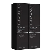 Damanci blowout thermal spray 2-pack, black boxes with front labels