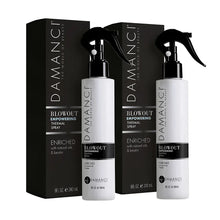 Damanci blowout thermal spray bottles with black trigger and boxed set