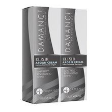 Elixir argan cream box set, anti-frizz revitalizing shine, two cartons