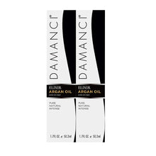 Two Damanci Elixir Argan Oil boxes, pure natural intense, 1.7 fl oz each