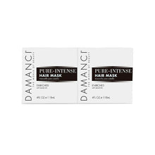 Hair mask 2-pack boxes with Pure-Intense enriched labels, 4 fl oz each.
