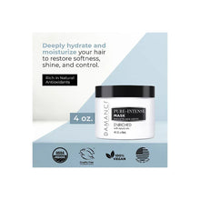 Damanci Pure Intense hair mask jar, enriched, 4 oz