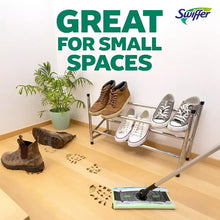 Swiffer mop heavy duty refill pack for small spaces with blue cloth pad