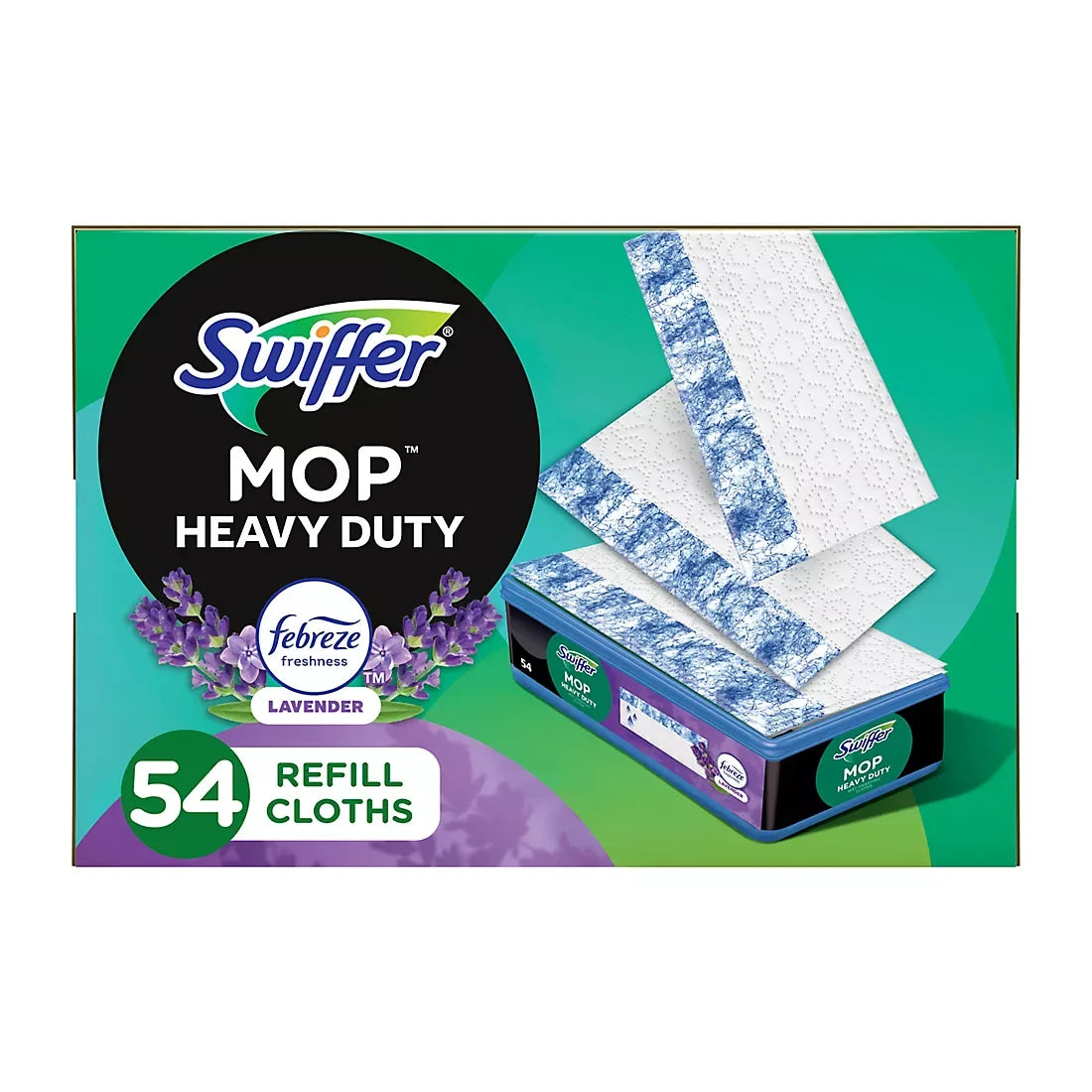 Swiffer Sweeper Heavy Duty Multi-Surface Wet Cloth Refills - Fresh scent, 2 pk./27 ct. - USA MEGA SHOP