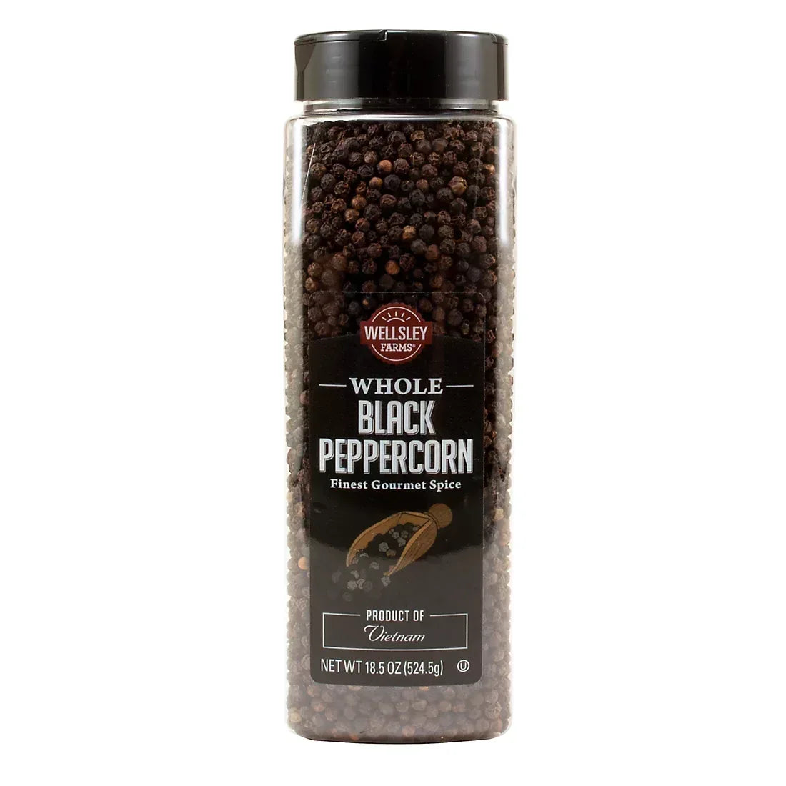 Wellsley Farms Whole Black Peppercorns, 18.5 oz.