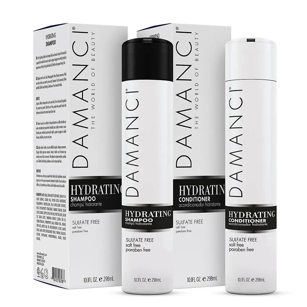 Damanci Hydrating Shampoo and Conditioner Duo, 10 oz. - USA MEGA SHOP