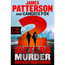 Paperback book cover: red question mark, 'Sisters Murder Investigations'.