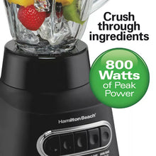 Blender motor base with control buttons and jar opening
