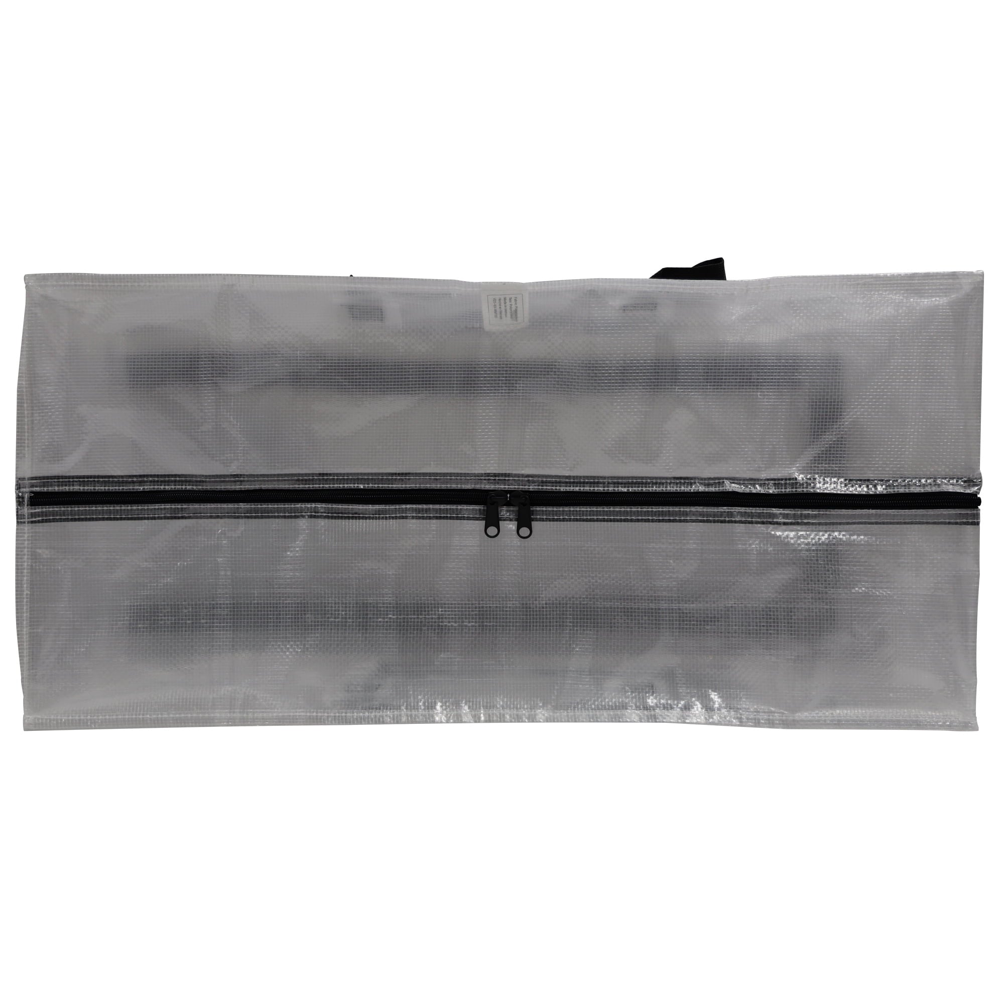Mainstays Heavy Duty Storage and Moving Bag, Clear, 20 Gallon, 2 Pack