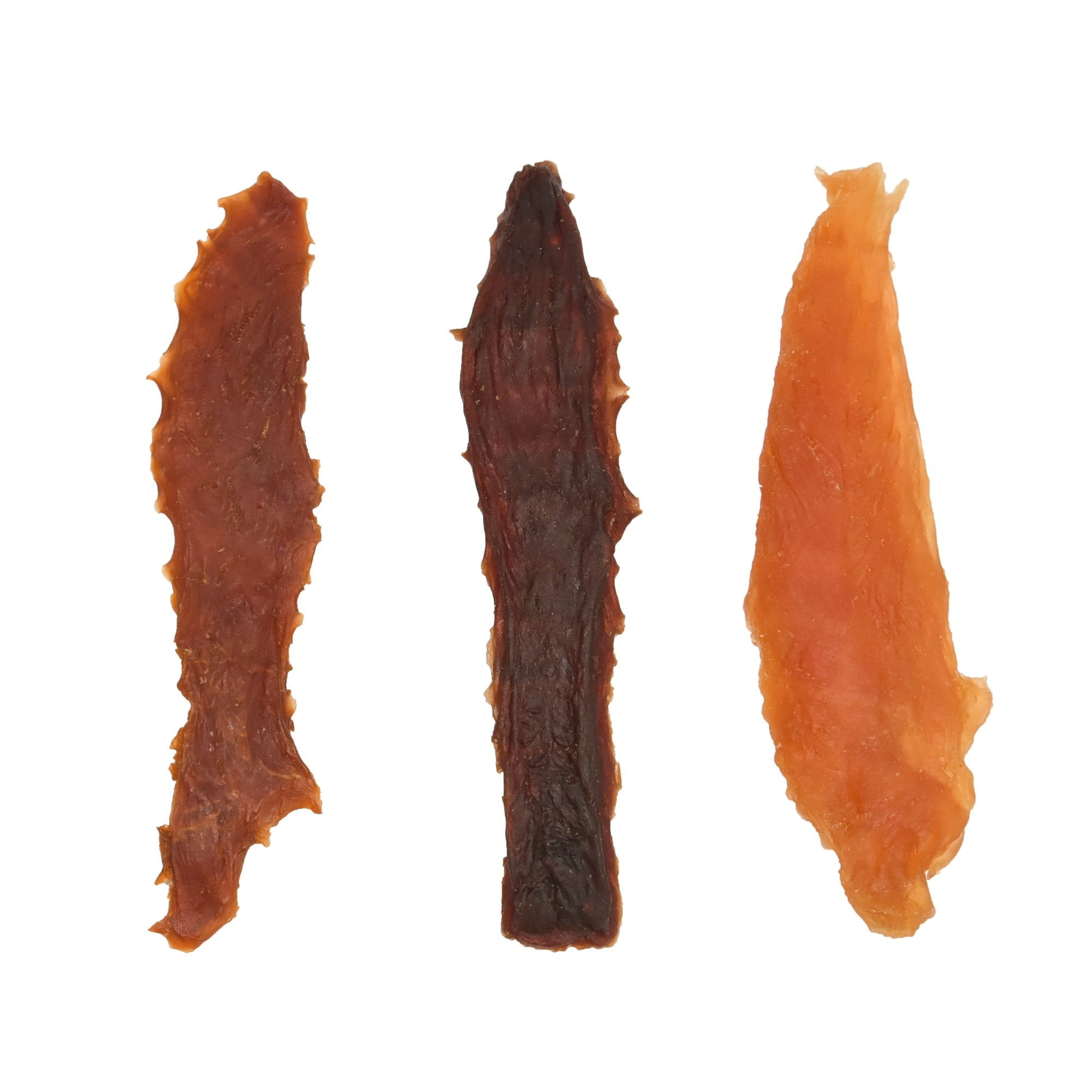 Golden Rewards Chicken, Duck and Beef Premium Variety Dry Jerky Treats for Dogs, Chicken, Duck and Beef Recipe 12 oz Bag