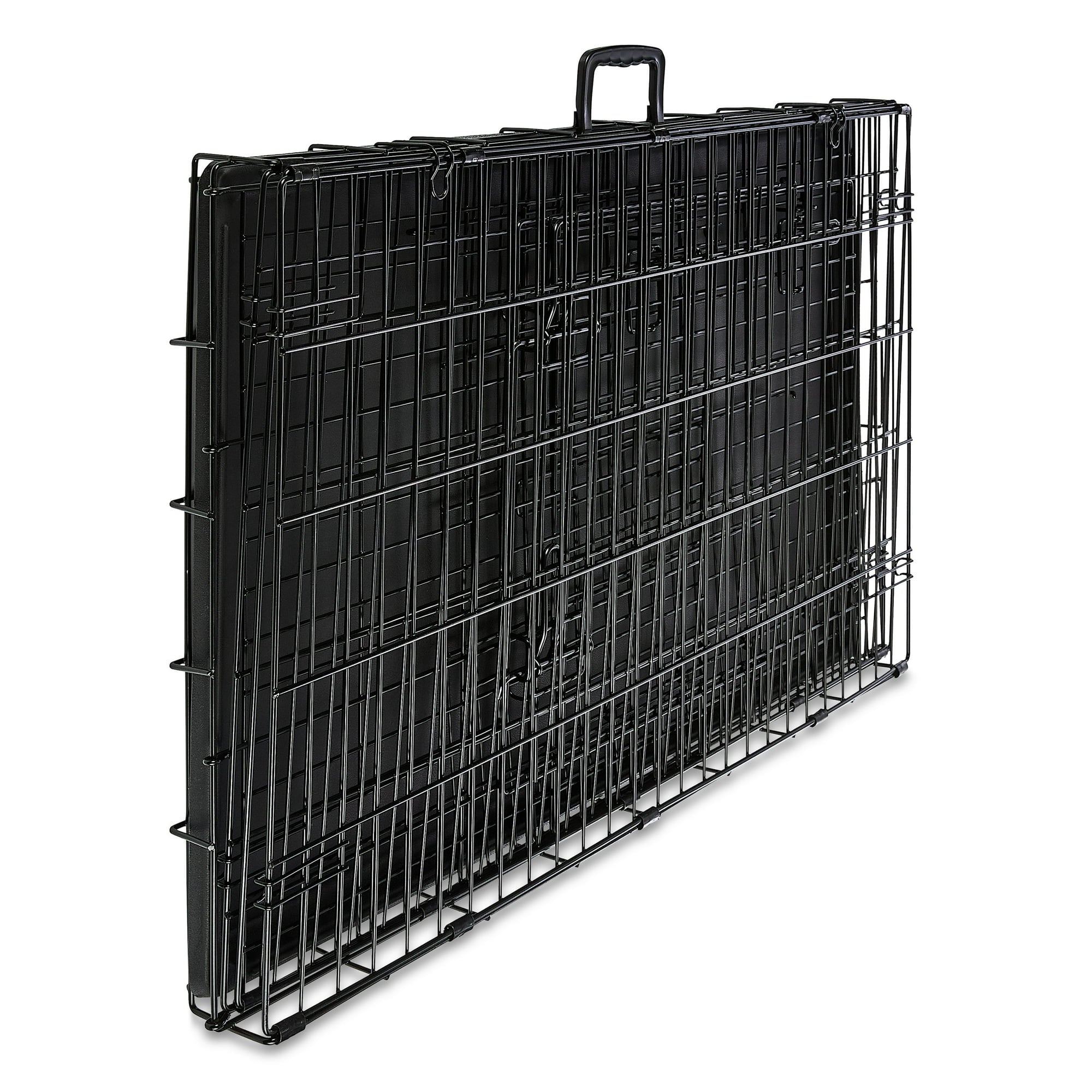 Vibrant Life Foldable 22" Wire Crate for Dogs with Divider and Leak-Proof Tray