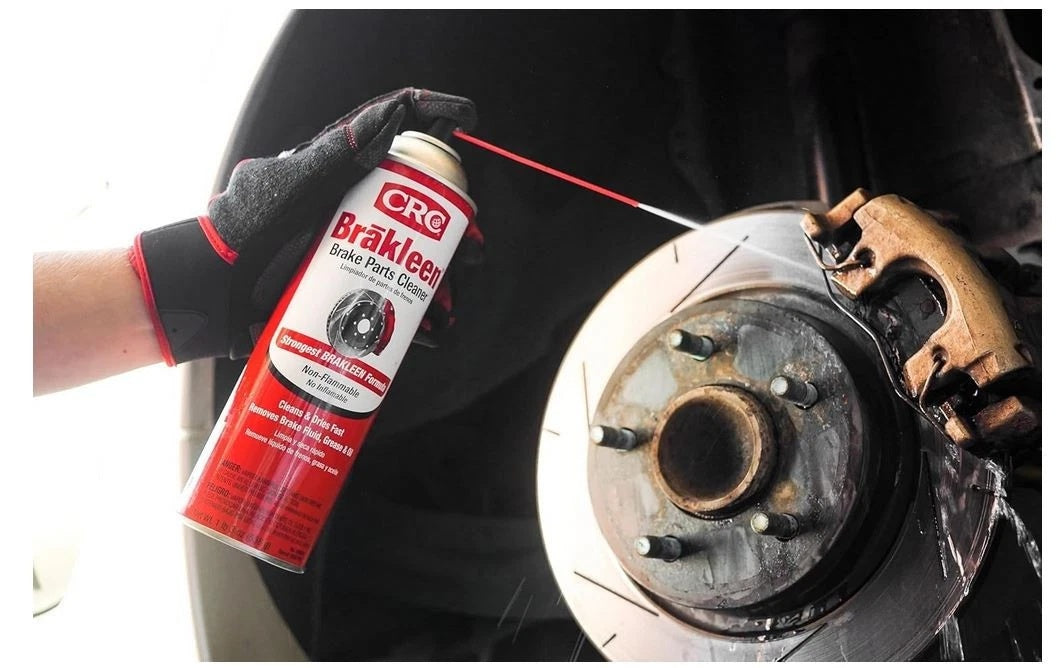 CRC Brakleen 1003706 Brake Cleaner Spray Non-Flammable, 19 oz, 12 Pack