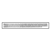 Cat food can back label with ingredient and feeding directions text