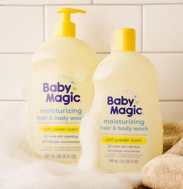 Baby Magic Moisturizing Hair & Body Wash 30 fl oz.