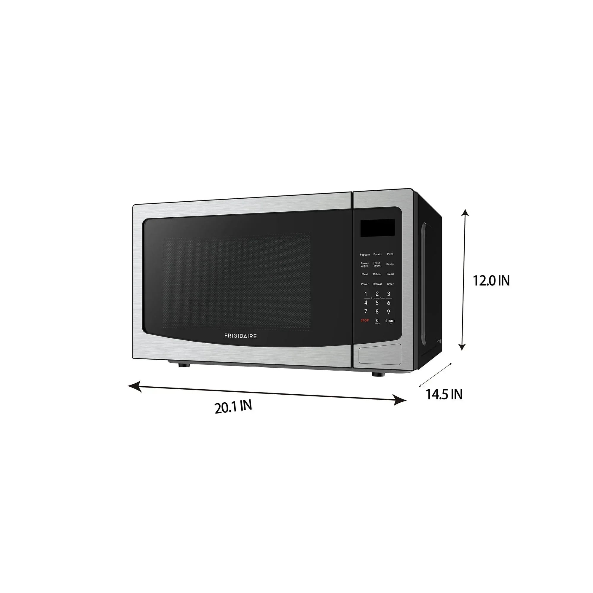 Frigidaire, 1.1 Cu. Ft. Countertop Microwave Oven, EMW1134, Stainless Steel