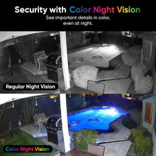 Wyze Cam V4 security camera providing color night vision and spotlight views