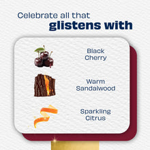 Glade PlugIns scented oil air freshener fragrance notes: black cherry, warm sandalwood and citrus
