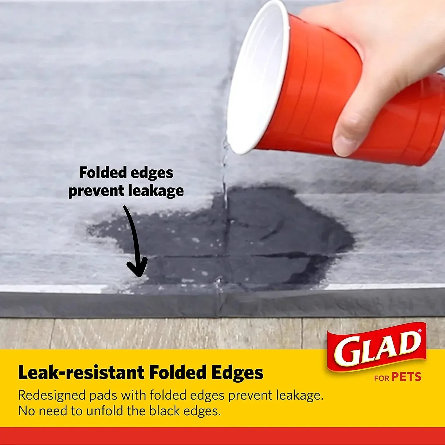 Glad Activated Charcoal Leak-Resistant Training Pads for Dogs, 23in x 23in, 100 Count - USA MEGA SHOP