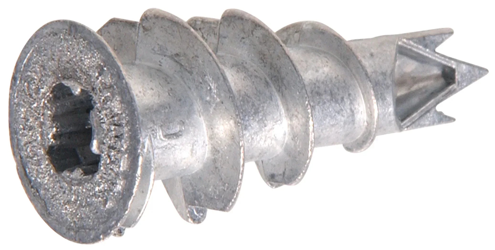 Hillman Drywall Wallboard Anchor Screws, #8, Zinc, 50 lb., Silver, 8 pack