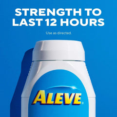 Aleve Pain Relief Caplets with Naproxen Sodium, Easy Open Arthritis Cap, 90 Count