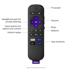 Roku Ultra LT Streaming Device 4K/HDR/Dolby Vision/Dual-Band Wi-FiÂ® with Roku Voice Remote and HDMI Cable - USA MEGA SHOP