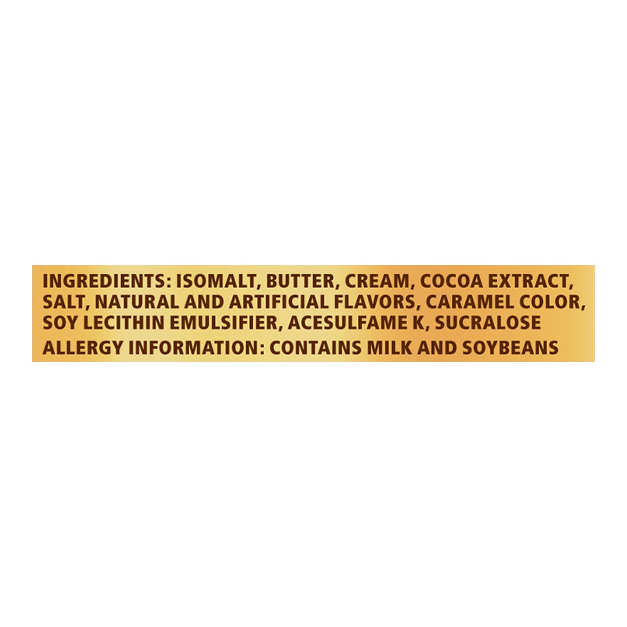 Storck Werther's Original Sugar-Free Caramel Chocolate Hard Candies, 2.35 oz.