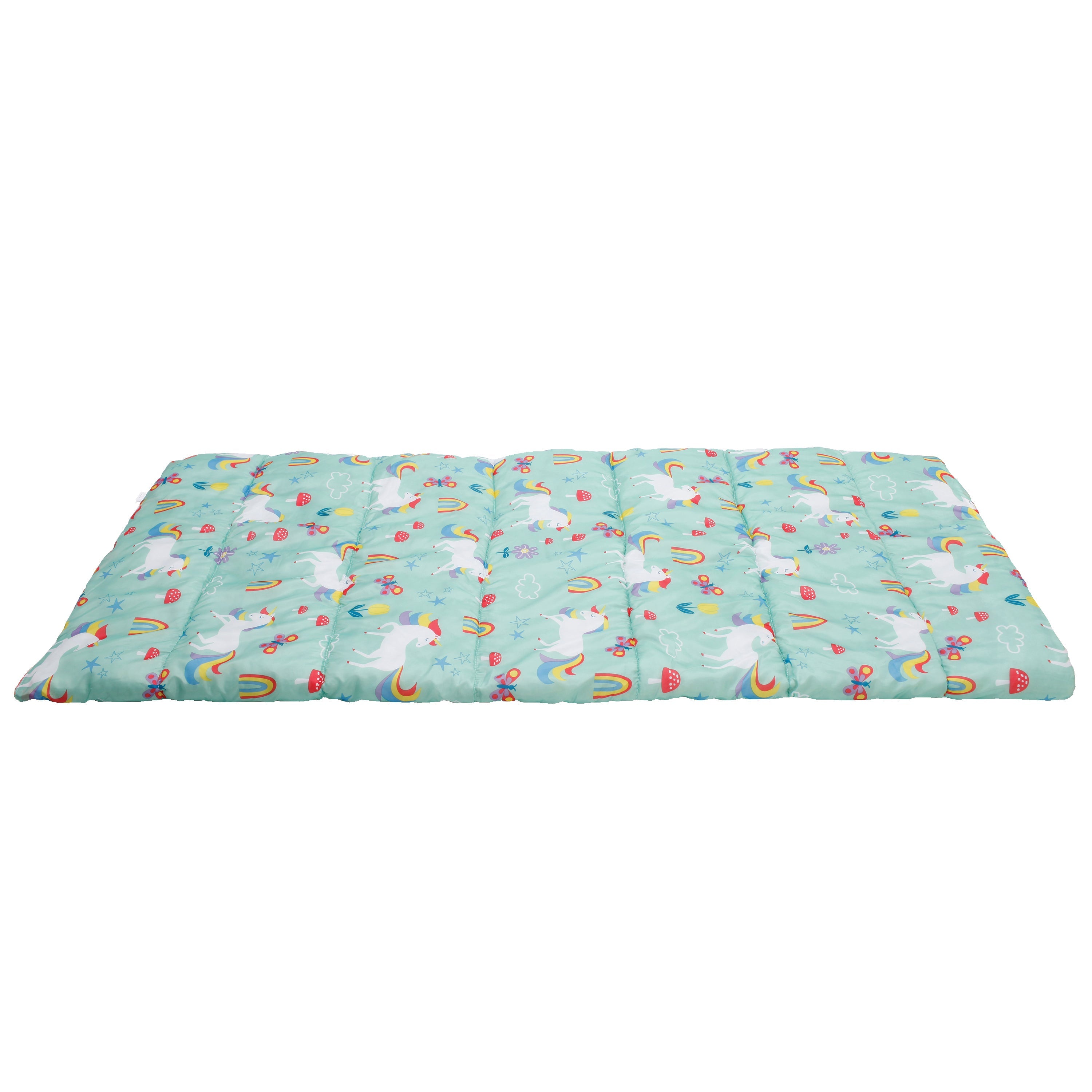 CRCKT Kids Rectangular 50°F Sleeping Bag with Unicorn Print