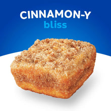 Cinnamon streusel coffee cake with textured golden-brown topping