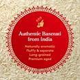 Authentic basmati rice seal indicating product from India