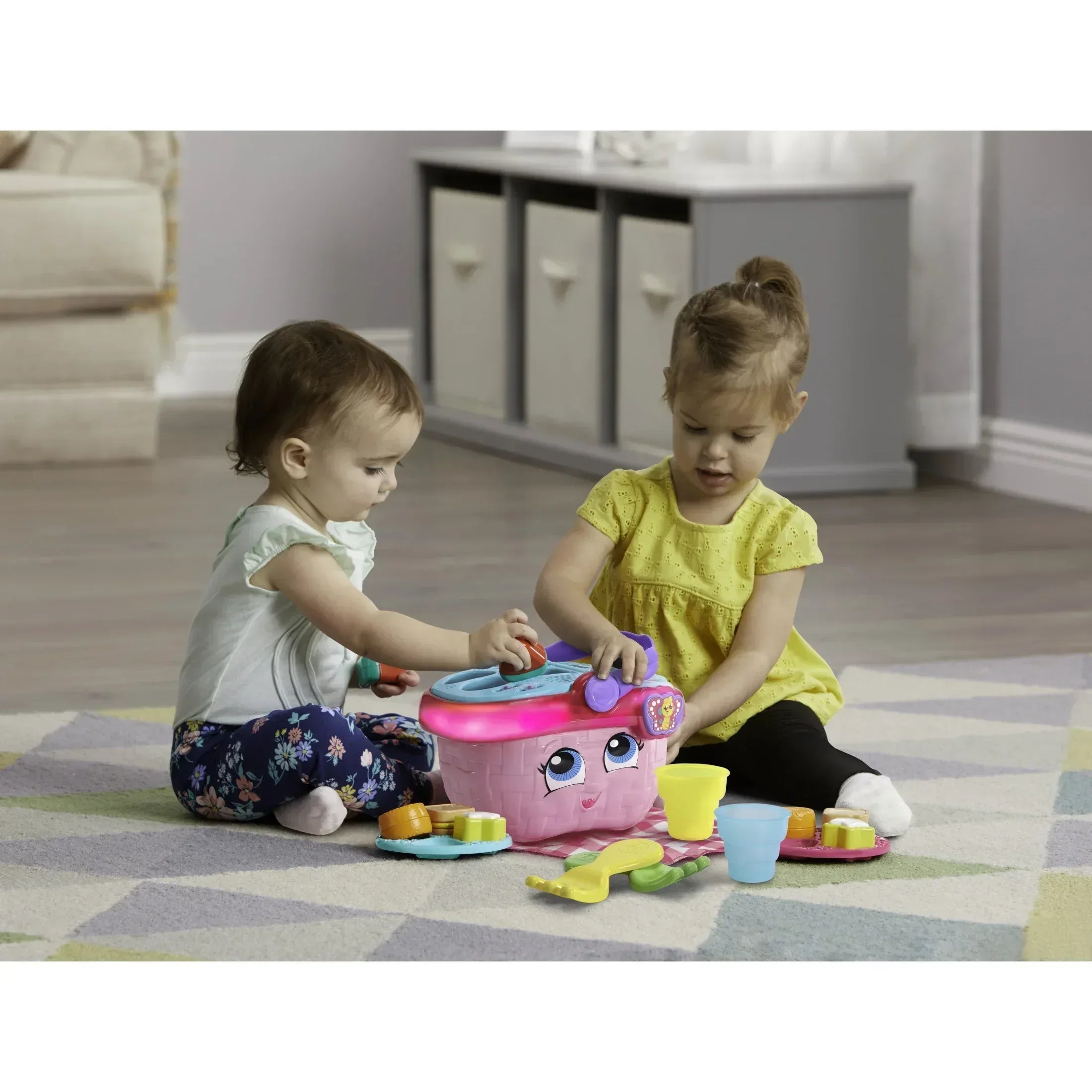LeapFrog Shapes & Sharing Picnic Basket with Accessories, Baby and Toddler Toys - USA MEGA SHOP