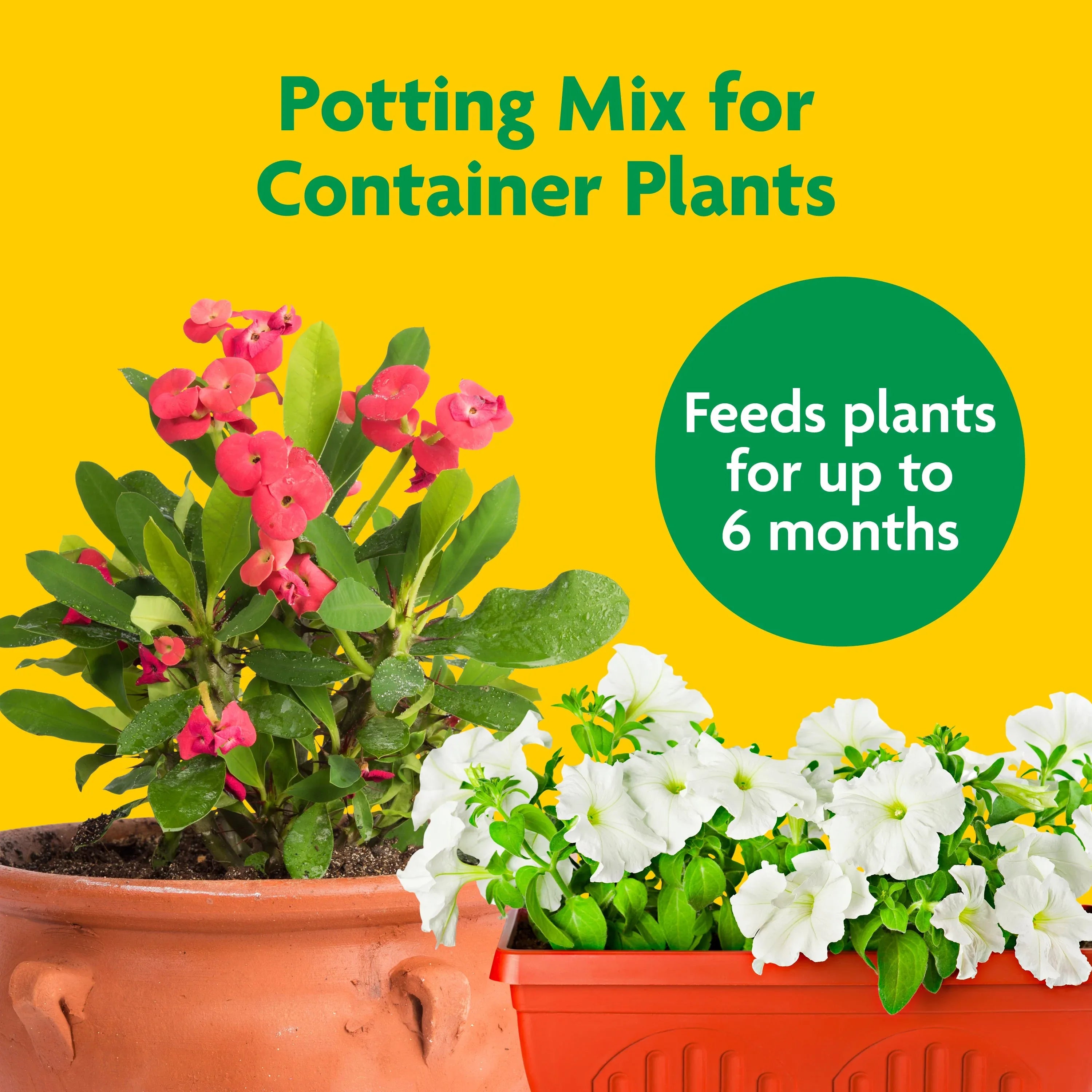 Miracle-Gro Potting Mix, For Indoor or Outdoor Potted Plants, Flowers, Shrubs, 8 qt. - USA MEGA SHOP