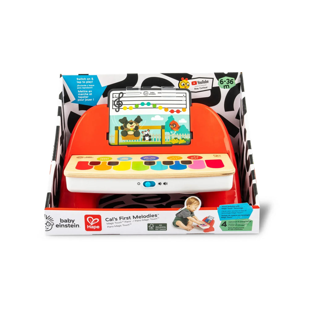 Baby Einstein Cal‚Äôs First Melodies Magic Touch Wooden Piano Musical Toy for Babies and Toddlers, 6 Months+ - USA MEGA SHOP
