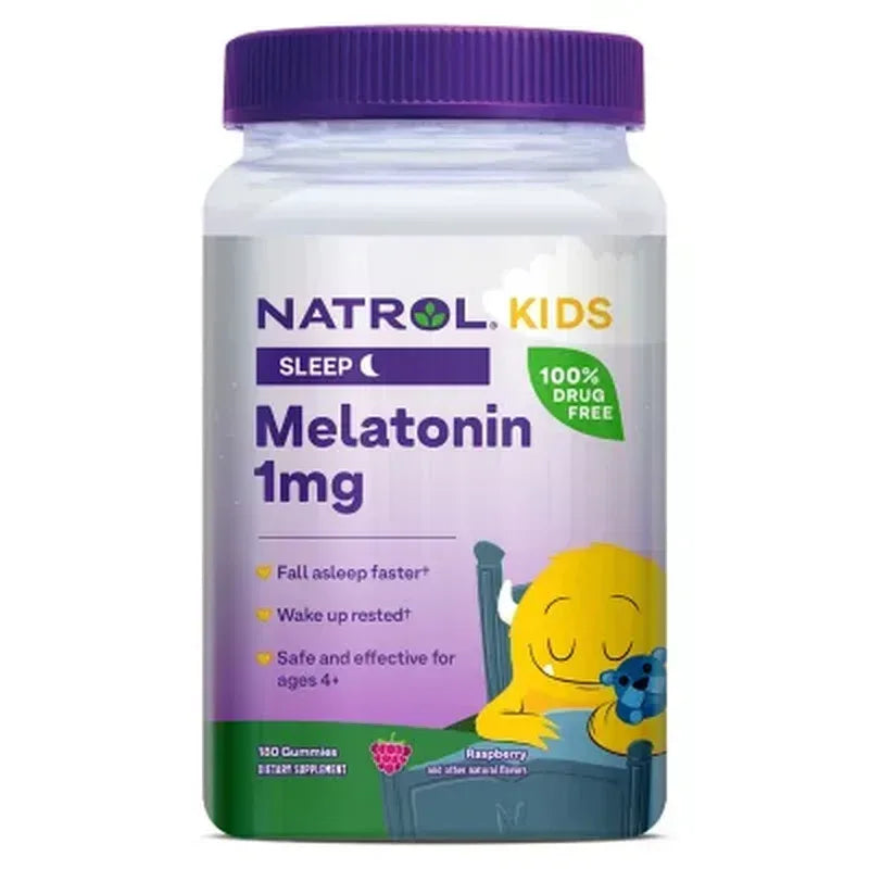 Natrol Kids Melatonin Gummies 1mg - Sleep Support, Drug Free