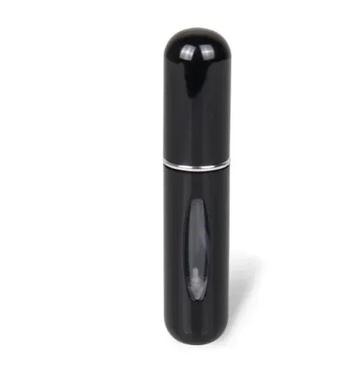 Travel Mini Perfume Atomizer, 5ml Refillable Portable Spray Bottle, Bright Shinning Colours, Pack of 4