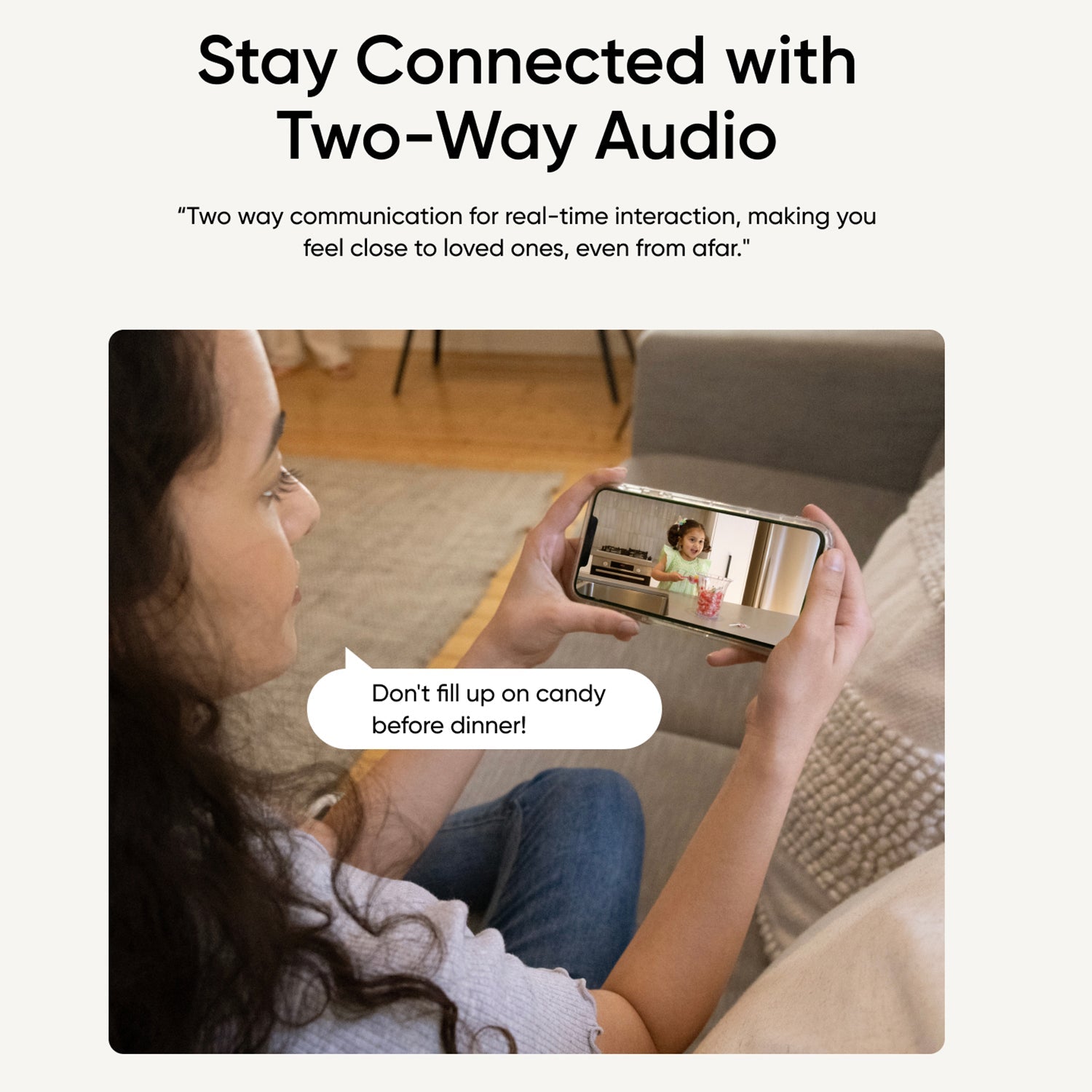 eufy Solo Indoor-Cam C220 Wired 2K Surveillance Camera, 24/7 Recording, AI Human Detection