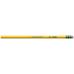 Ticonderoga Wood Pencils, Unsharpened, #2HB .3 mm Lead, Yellow, 12 Count
