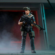 G.I. Joe Tunnel Rat action figure standing with rifle and tactical backpack