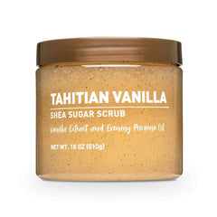(2 pack) Shea Sugar Scrub, Tahitian Vanilla, 18 oz