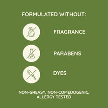 Aveeno Daily Moisturizing lotion formula claims: fragrance-free, paraben-free, dye-free