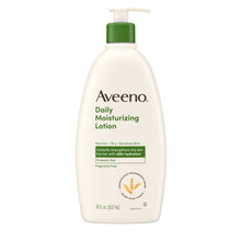 Aveeno Daily Moisturizing body lotion, 18 fl oz bottle with green pump