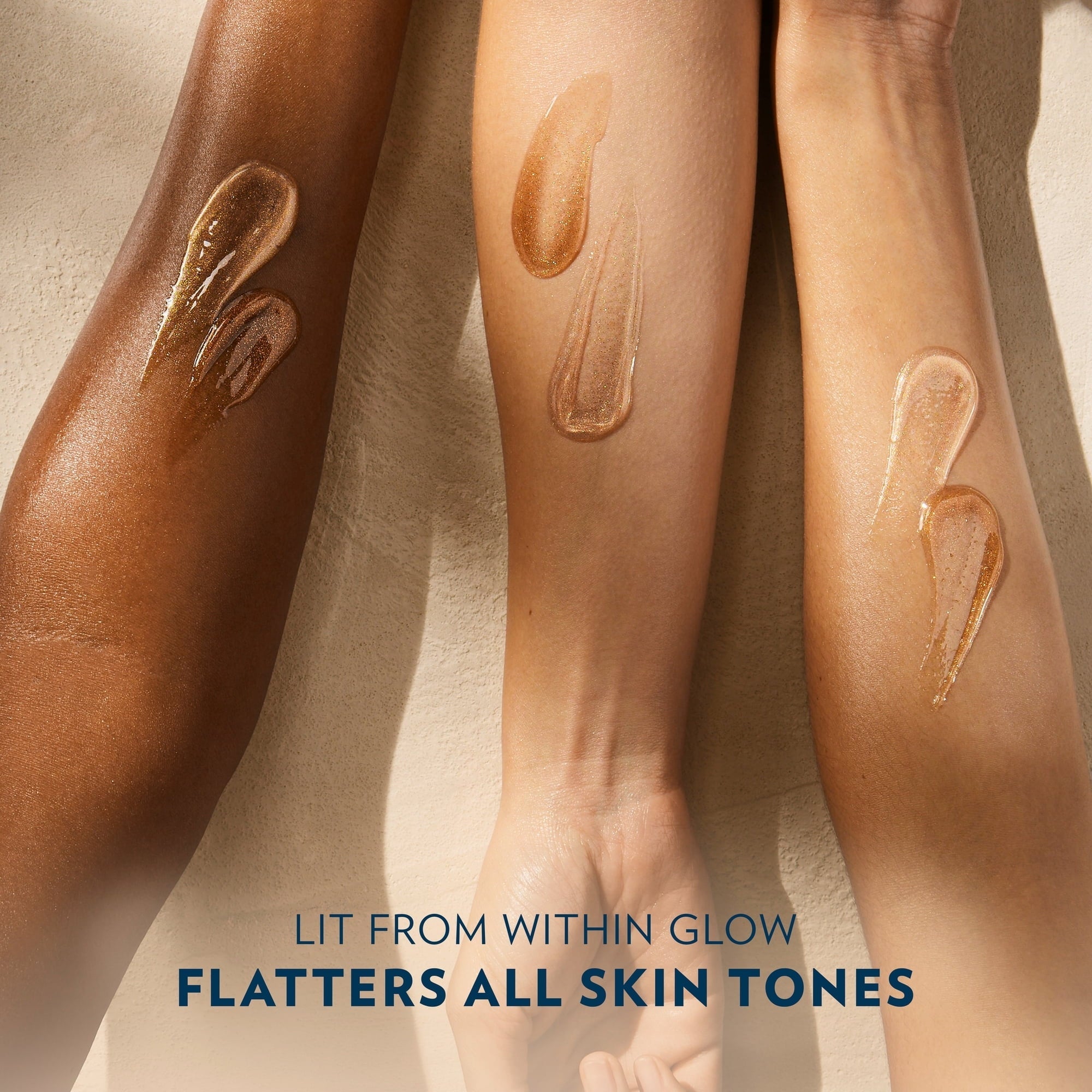 (2 pack) Vaseline Glazed & Glisten Sunlit Glow Vanilla Cocoa Shimmering Body Gel Oil with Ultra-Hydrating Lipids and 100% Pure Cocoa Butter, 6.8 fl Oz