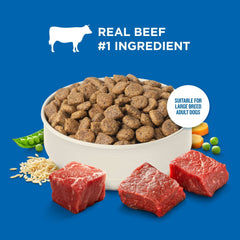 Rachael Ray Nutrish Dry Dog Food Large Breed Real Beef, Pea & Brown Rice, 13 lb.