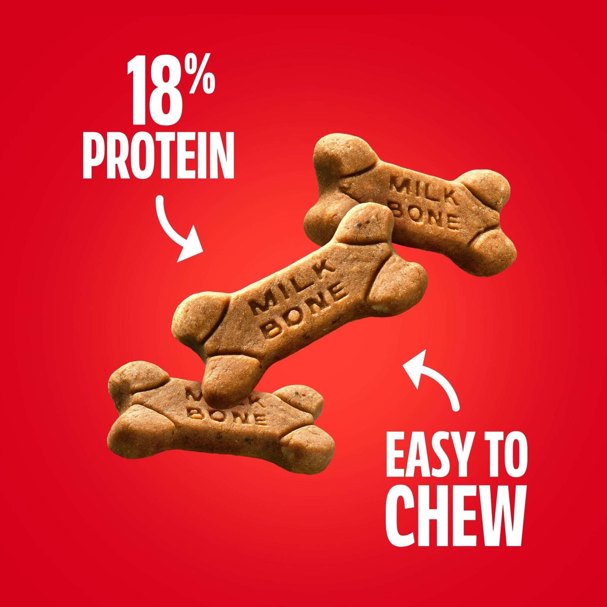 Milk Bone Soft & Chewy Dog Treats, Made with Real Chicken, 5.6 oz Pouch