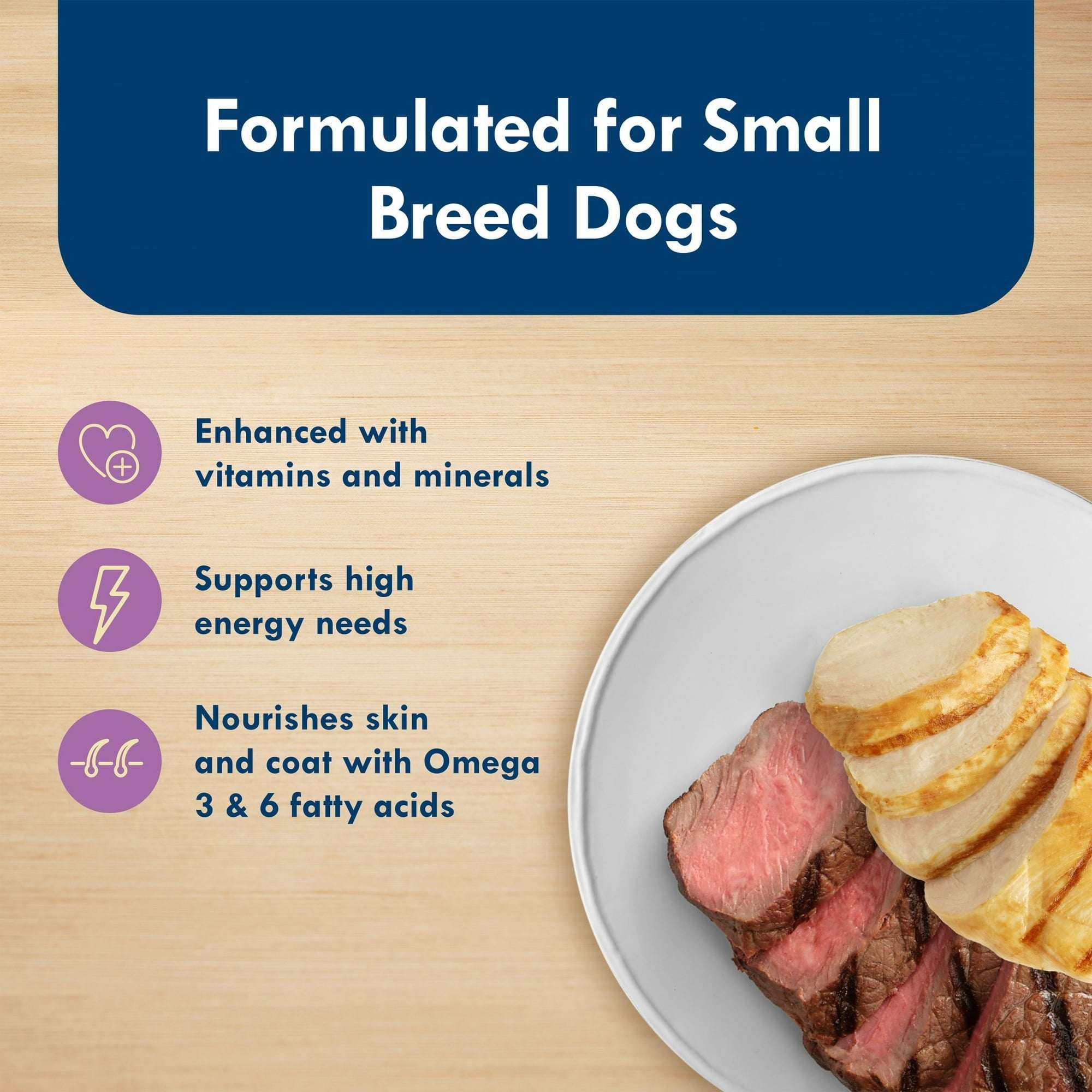 Blue Buffalo Delights Small Breed Natural Wet Dog Food Variety Pack, 3.5-oz. Cups, 12 Count
